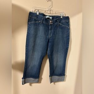Gap Blue Denims Cropped style very stylish with modern looks